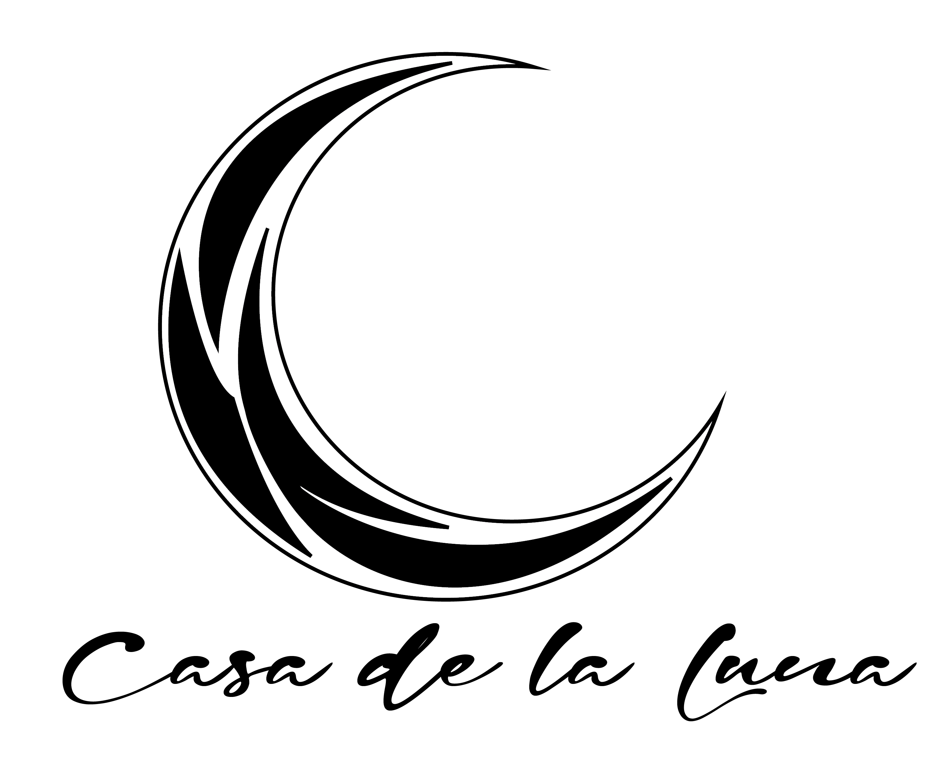 logo casa de la luna